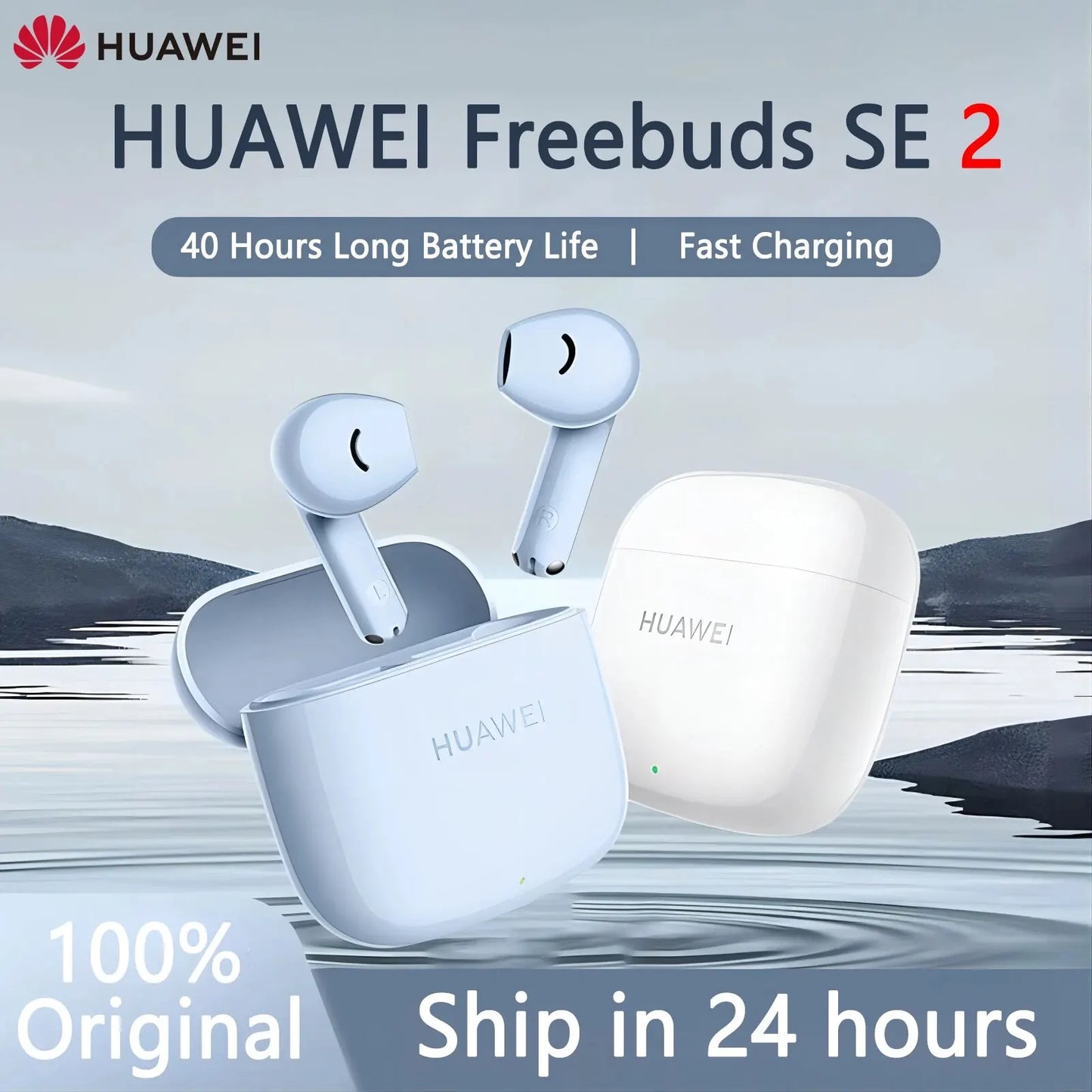 Essencial FreeBuds SE - Fones de Ouvido Sem Fio Bluetooth 5.3