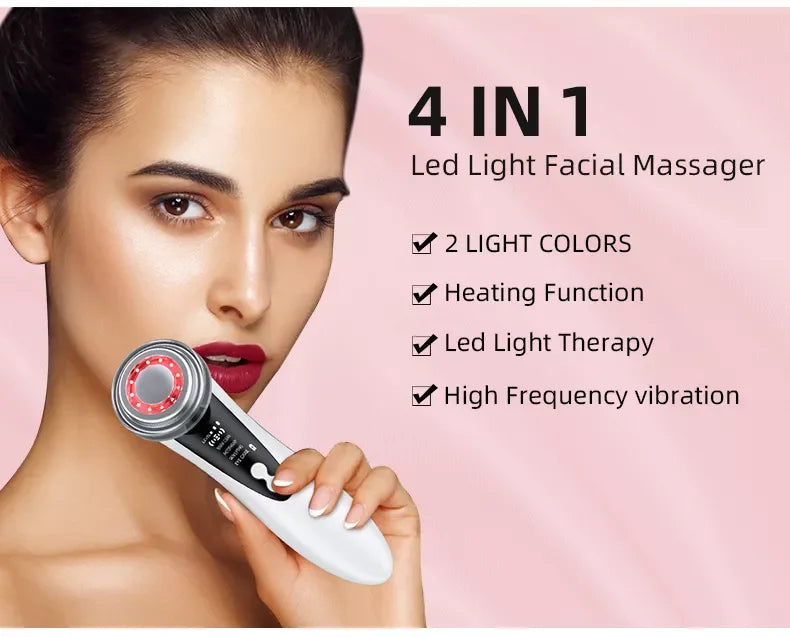 Facial Essencial - Massageador Facial Multifuncional para Cuidados com a Pele