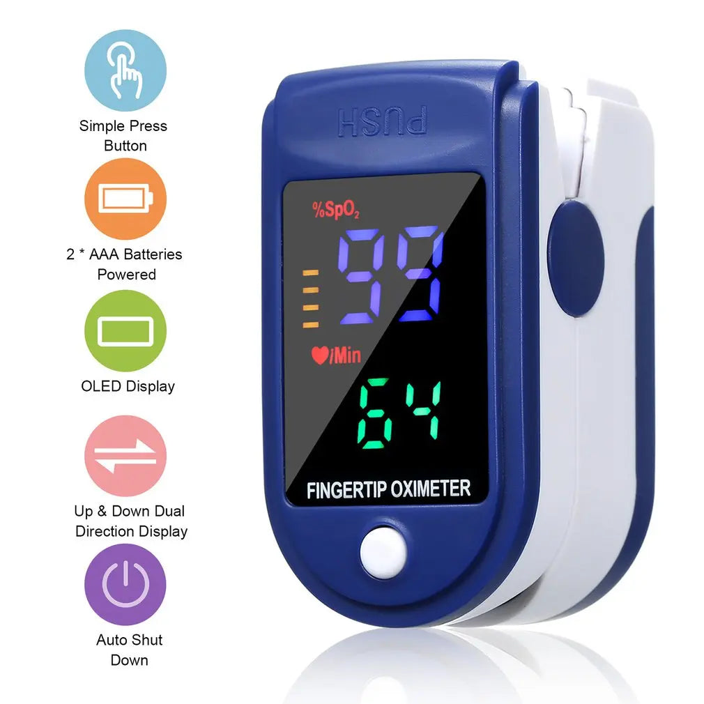 Essencial Oximeter - Monitor de Oxigênio no Sangue e Batimentos Cardíacos